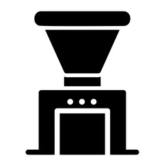 production glyph icon