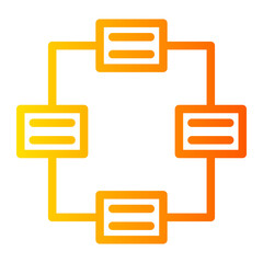 structure gradient icon