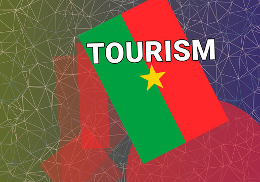 Burkina Faso tourism.  Ouagadougou  Burkina Faso tourism travel concept. Tour in BFA