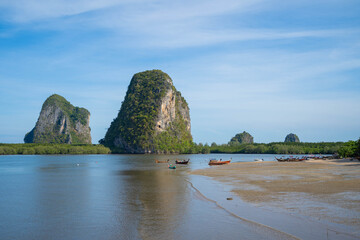 Beautiful view at Pakmeng Pier-Trang