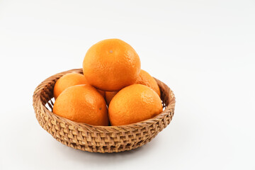 Jeruk Santang Madu (Citrus sinensis), often consumed during Chinese New Year. Selected focus image.
