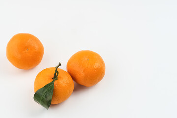 Jeruk Santang Madu (Citrus sinensis), often consumed during Chinese New Year. Selected focus image.
