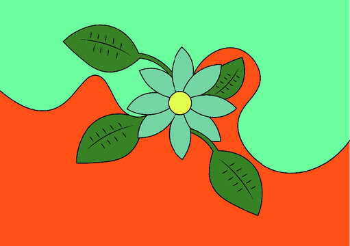 abstract floral background