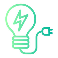 Eco Energy gradient icon