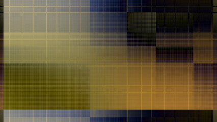 Abstract glitch art grid shape background image.