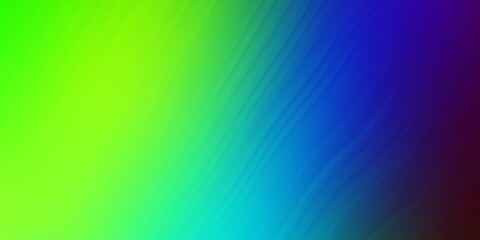 Dark Multicolor vector backdrop with curves.