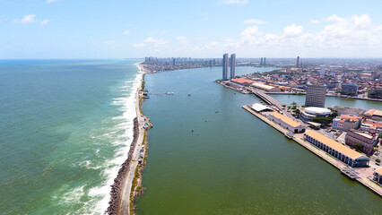 Marco Zero do Recife, Pernambuco Nordeste do Brasil