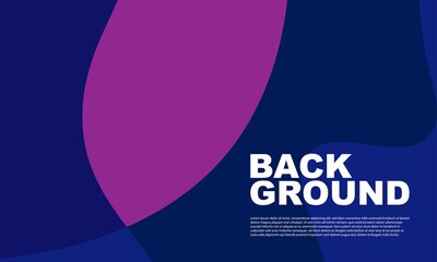 Abstract liquid and curvy geometric summer background for banner.