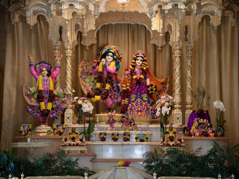 Uma das maiores comunidade Hare Krishna no Brasil – Foto de