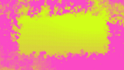 Abstract halftone grunge border background image.