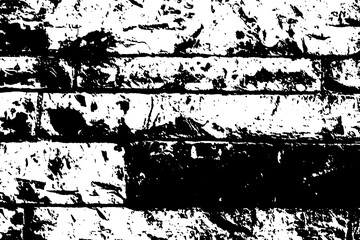 Black and white Cement wall texture. EPS 10.