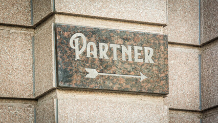 Street Sign to Partner