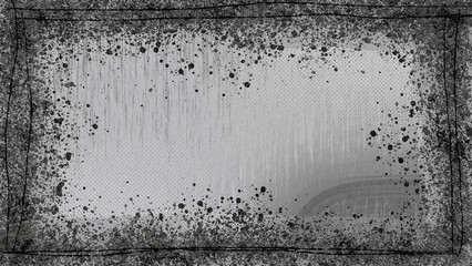 Abstract grunge texture border background image.