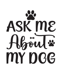 dog t shirt, mug design