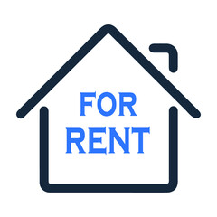 Apartment, house, rent icon