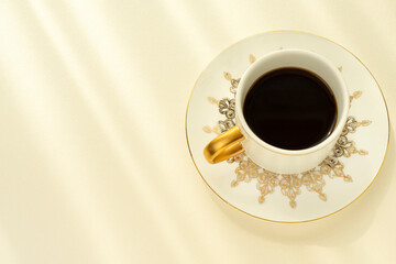 그림자와 커피 감성사진