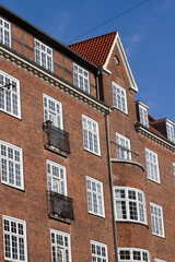 Fototapeta na wymiar Frederiksberg Allee in Denmark