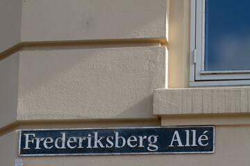 Frederiksberg Allee in Denmark