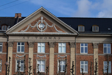 Fototapeta premium Frederiksberg Allee in Denmark