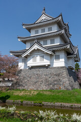 Naklejka premium 忍城 行田市