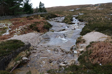 river in the mountains