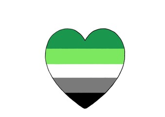 アロマンティックのシンボルマーク