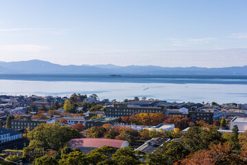 彦根城からの風景