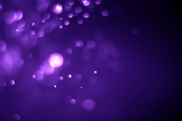 Bokeh purple proton