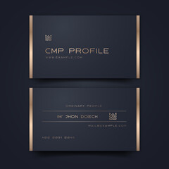 Luxury Business cards editables Templates