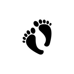 foot icon vector design templates
