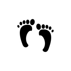 foot icon vector design templates