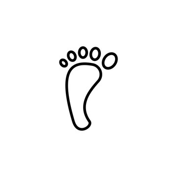 foot icon vector design templates