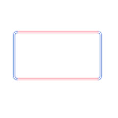 neon frame