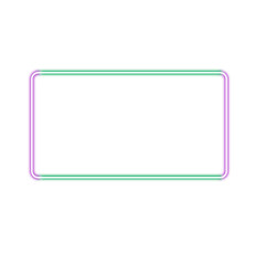 neon frame
