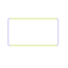 neon frame
