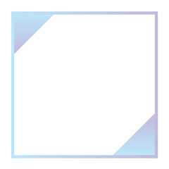 Obraz premium square frame