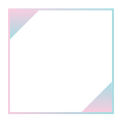 Obraz premium square frame