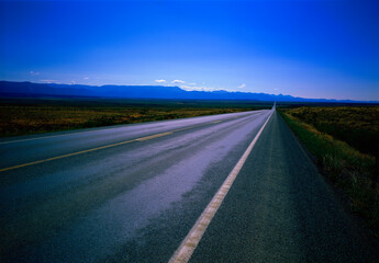 まっすぐな道路