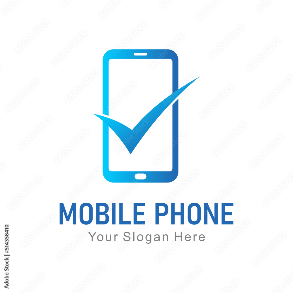 Canvas Prints mobile phone service logo