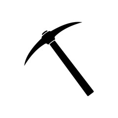 pickaxe mining tool icon