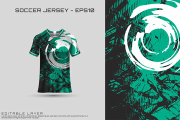 Front racing shirt design. Sports design for racing, cycling, jersey game vector	