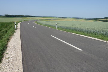 Schöne Landschaft in Bayern/Donau-Ries/Deutschland