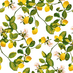 classic, nostalgic botanical seamless repeat pattern designs that would be perfect for home decor, upholstery, wallpaper or apparel.	
