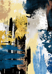 Abstract brush stroke background