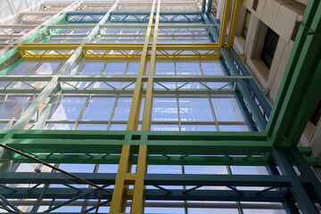 Geometric architectural details of construction in Israel