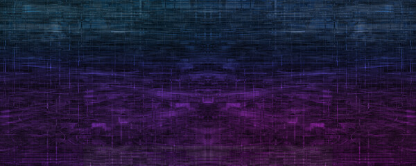 Abstract neon gradient kaleidoscope pattern backgropund image.