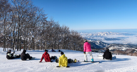 福井県勝山市のスキーリゾート