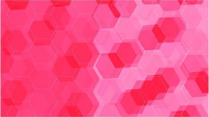 abstract background with Hexagon