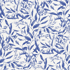 classic, nostalgic botanical seamless repeat pattern designs that would be perfect for home decor, upholstery, wallpaper or apparel.	
