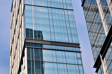 windows of a skyscraper